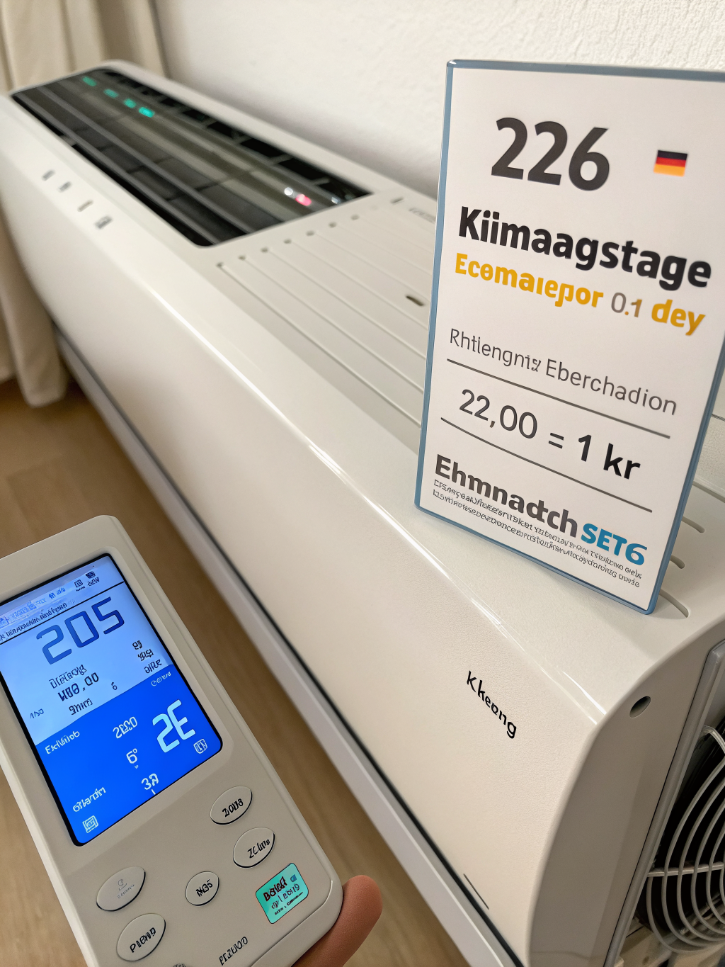 Klimaanlage Stromverbrauch pro Tag berechnen - Kosten und Energieeffizienz in Deutschland