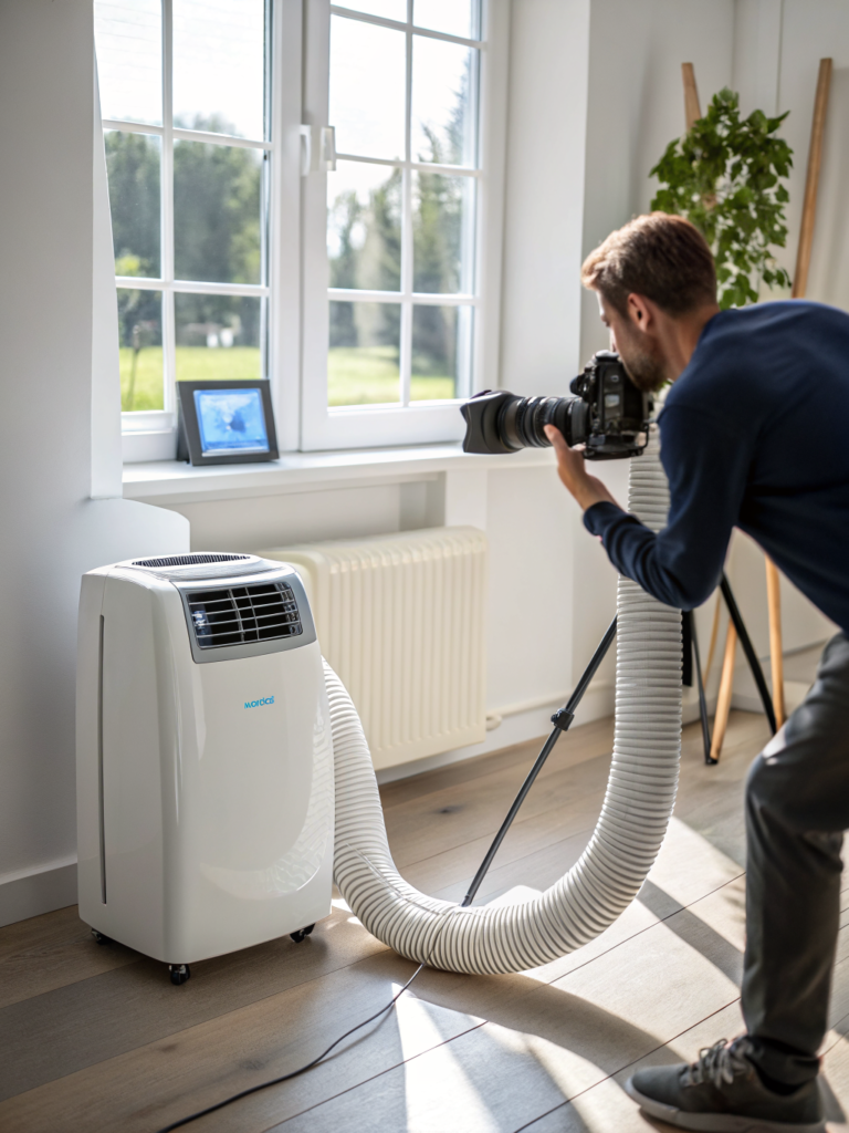 mobile klimaanlage mit abluftschlauch
