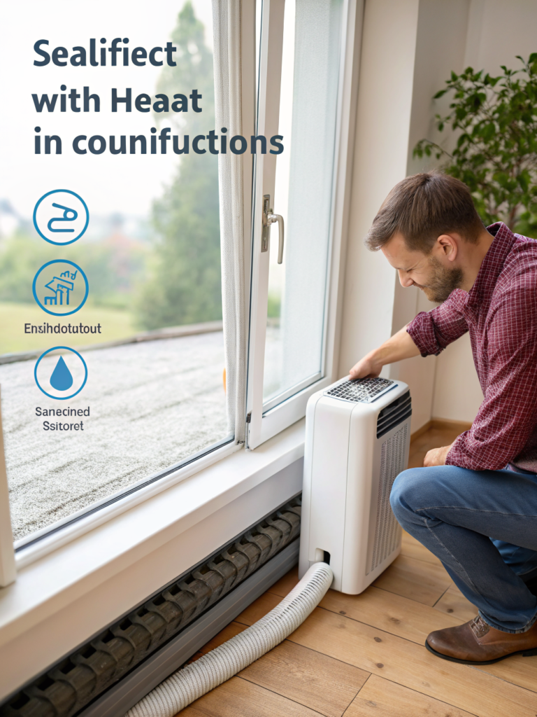 fensterdichtung für mobile klimaanlage