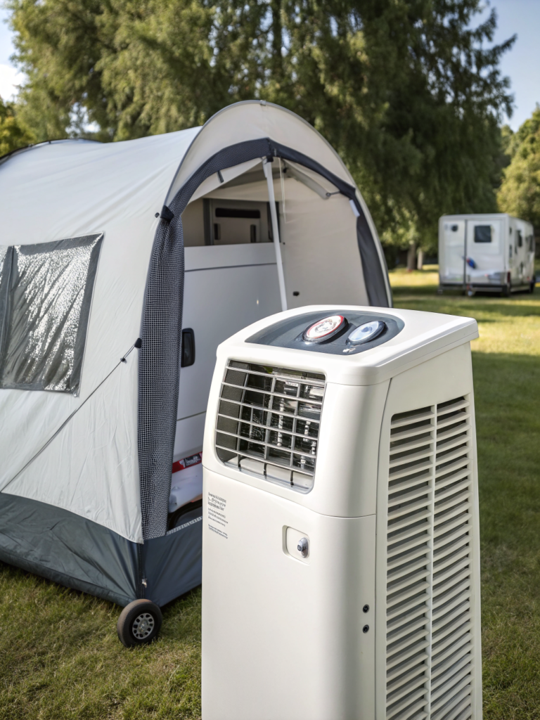 mobile klimaanlage camping details