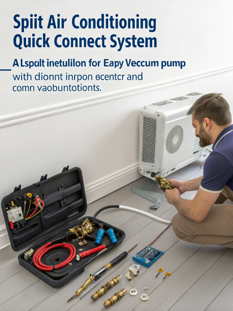 split klimaanlage quick connect