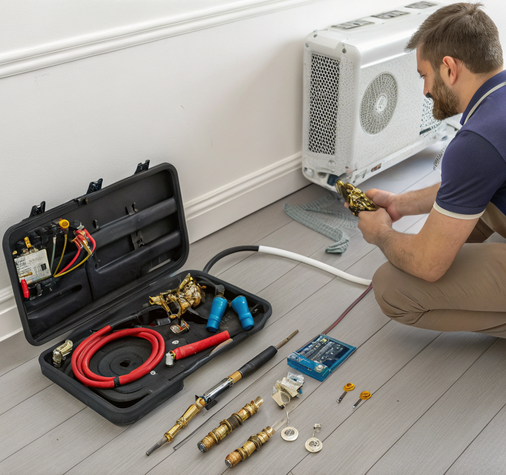 split klimaanlage quick connect