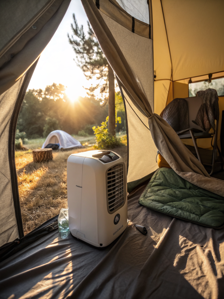 mobile klimaanlage camping