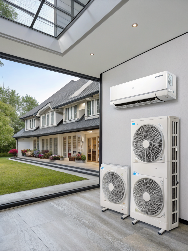 multisplit klimaanlage 4 innengeräte details