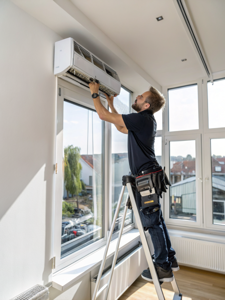 Klimaanlage Filter reinigen