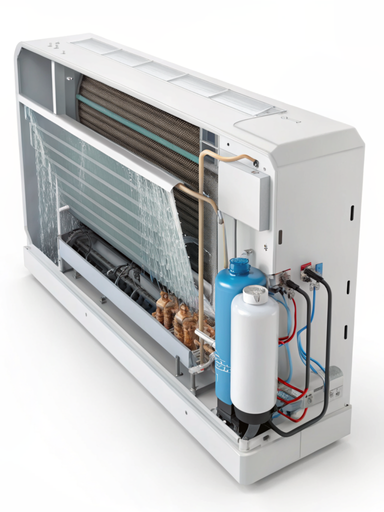 Klimaanlage Kondenswasser details