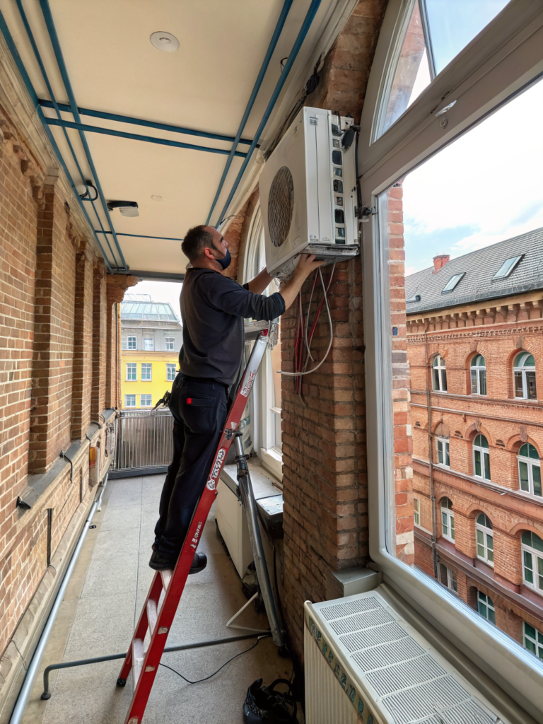 Klimaanlage Altbau details