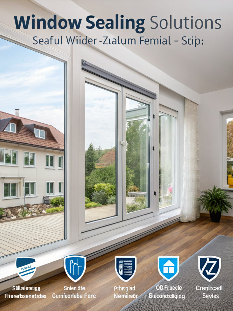 Klimaanlage Fensterabdichtung details